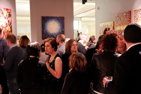 Packed house of 400 guests at Atlas Gallery